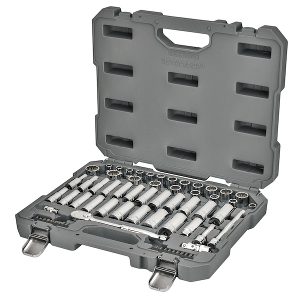 68 Piece SAE/Metric Master Mechanics Tool Set